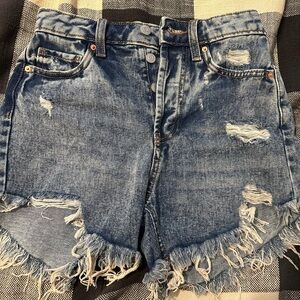 Wild Fable high rise jean shorts size 00